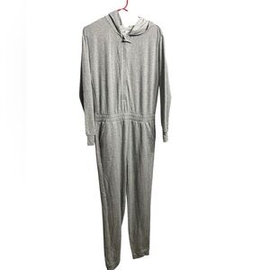 Athleta Girl Balance Jumpsuit Heather Gray size 16 XXL like new